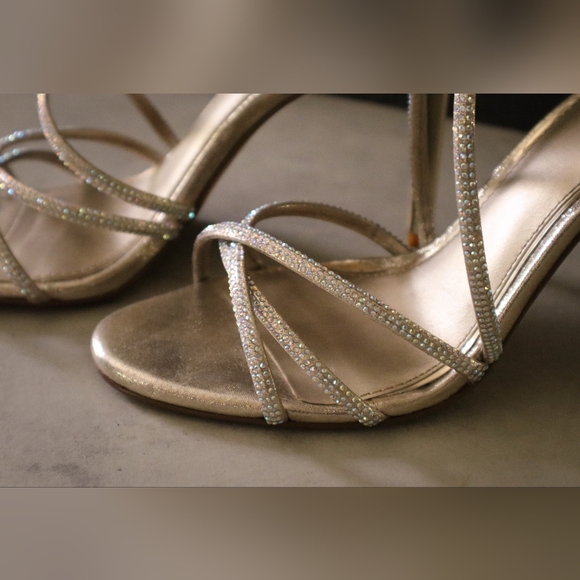 Rhinestone High Heels, Gianni Bini style Anselle - Picture 3 of 8